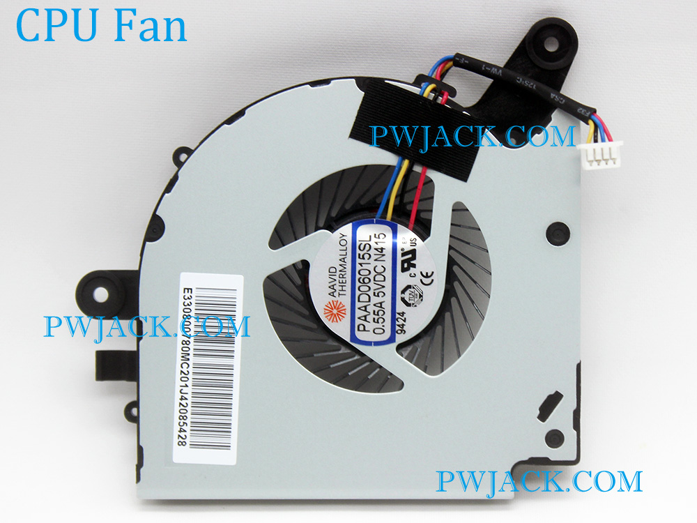 (image for) MS-17F3 Fan for MSI GF75 WF75 Creator 17M A9SD A9SE A10SD A10SE 10TK Thin 9SD 9SE 10SD 10SDK 10SDR 10SE 10SEK 10SER